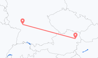 Train tickets from Gemeinde Mödling to Mannheim