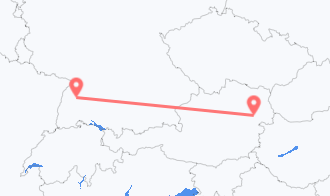 Train tickets from Gemeinde Leobersdorf to Freudenstadt