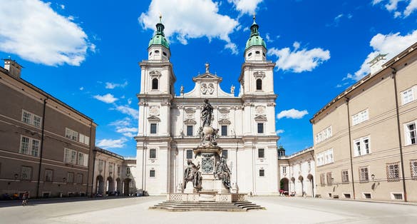 Photo of Salzburg Cathedral, Austria.