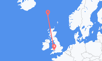 Faroe Islands to Wales