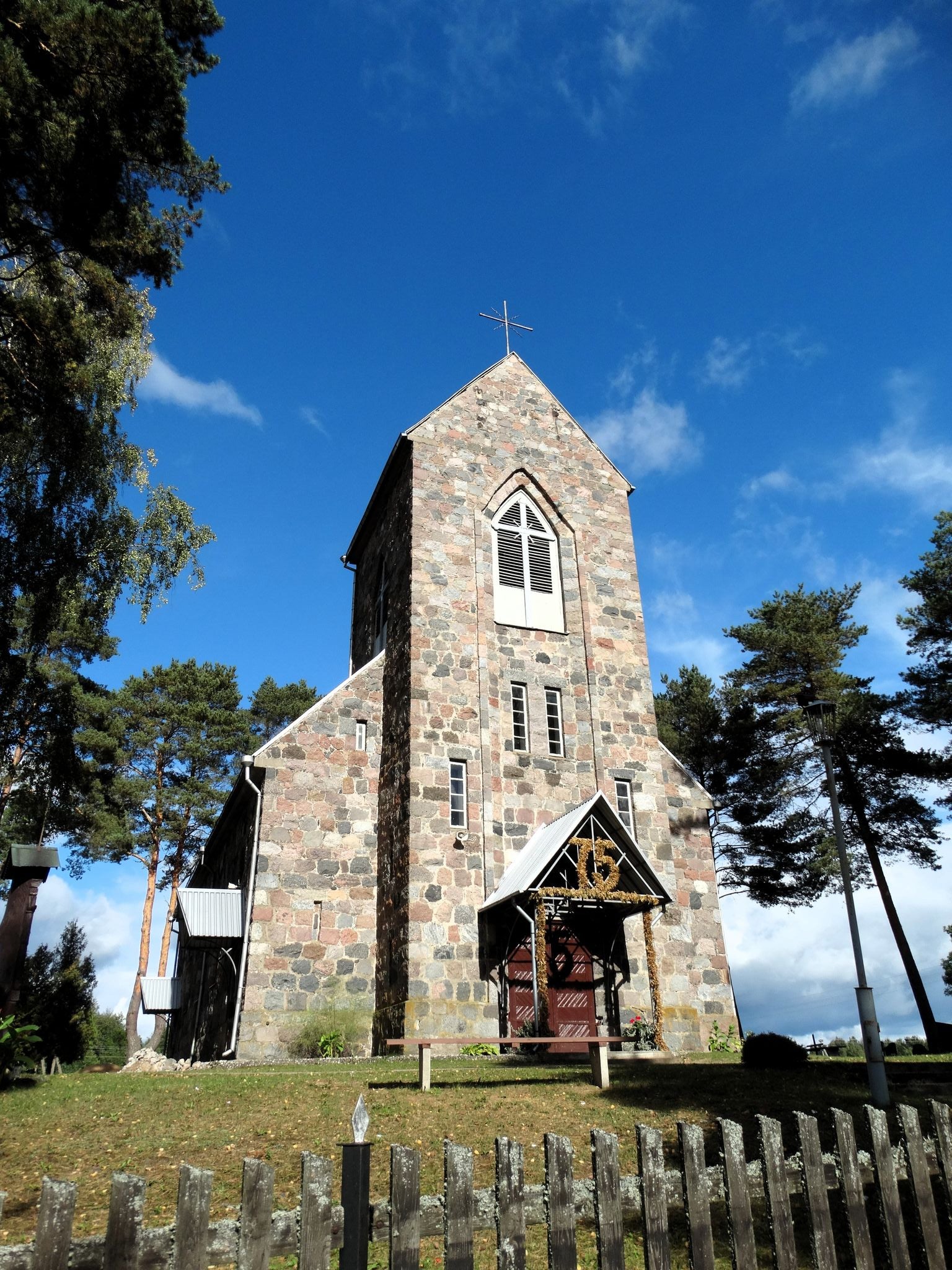 Stirniu Sv. Jono Krikstytojo Nukankinimo baznycia, Mindūnai Eldership, Molėtų rajono savivaldybė, Utena County, Lithuania