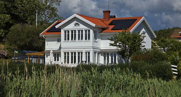 photo of view of Residential house in Trosa, Södermanland, Sweden.