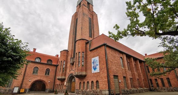 Photo of St Paul's church in Tartu, Estonia.