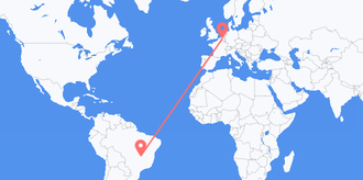 ブラジル ベルギーへ