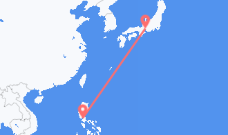 Nagoya to Manila