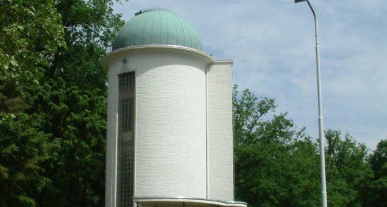 photo of Dr. AF Philips Observatory, national monument in the park Stadswandelpark, Eindhoven in the Netherlands.