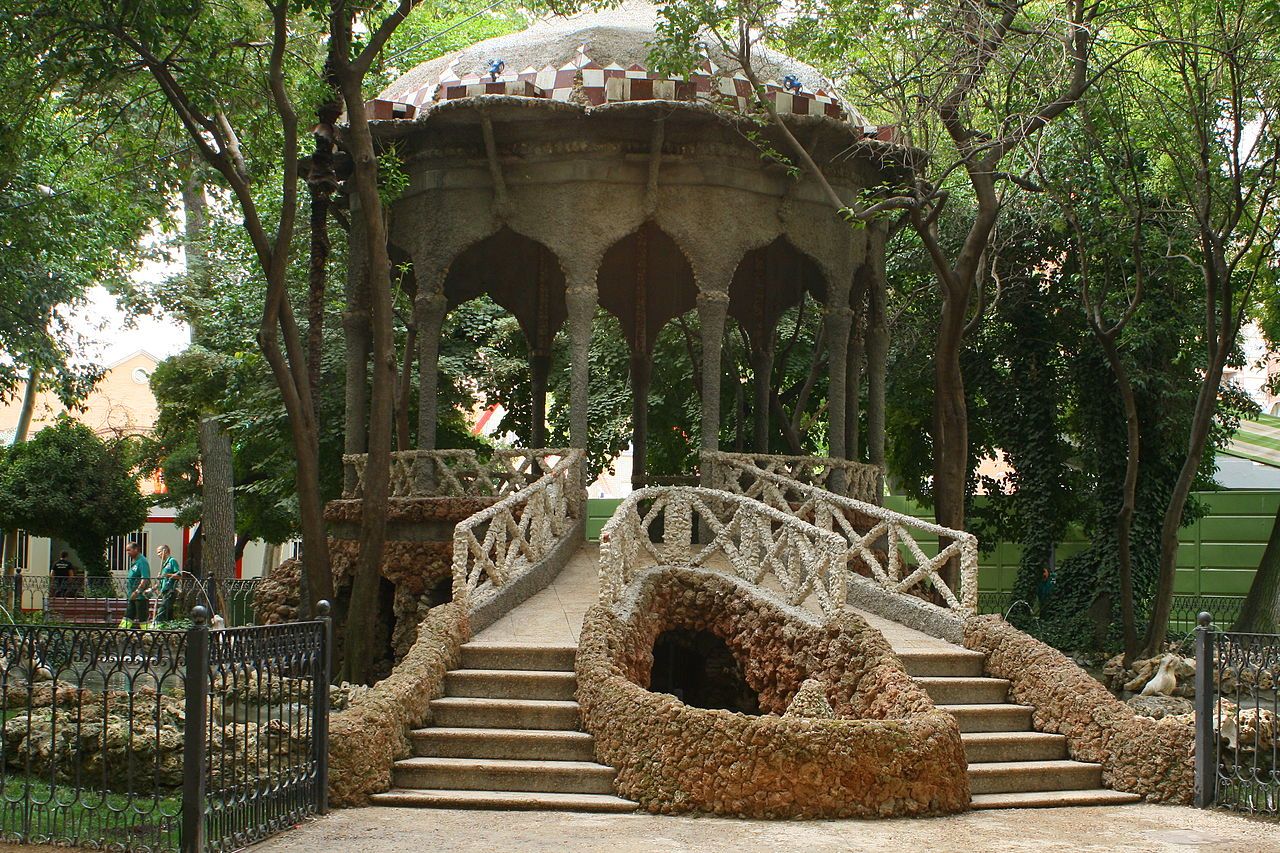 photo of Jardinillos Park in Albacete, Spain.