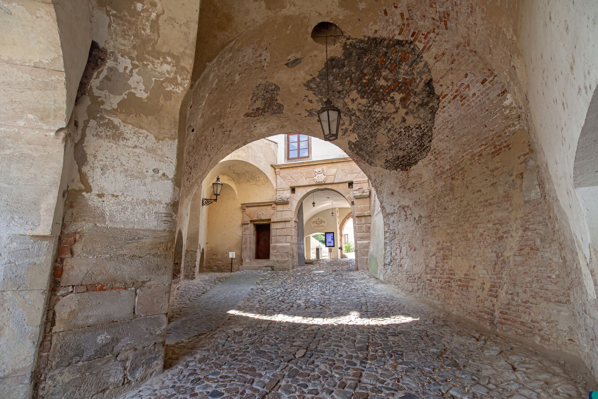  Nitra Castle. Entrance to the territory.
