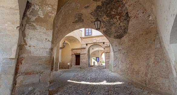  Nitra Castle. Entrance to the territory.