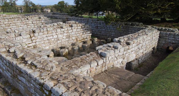 Hypocaust at Chesters Roman Fort