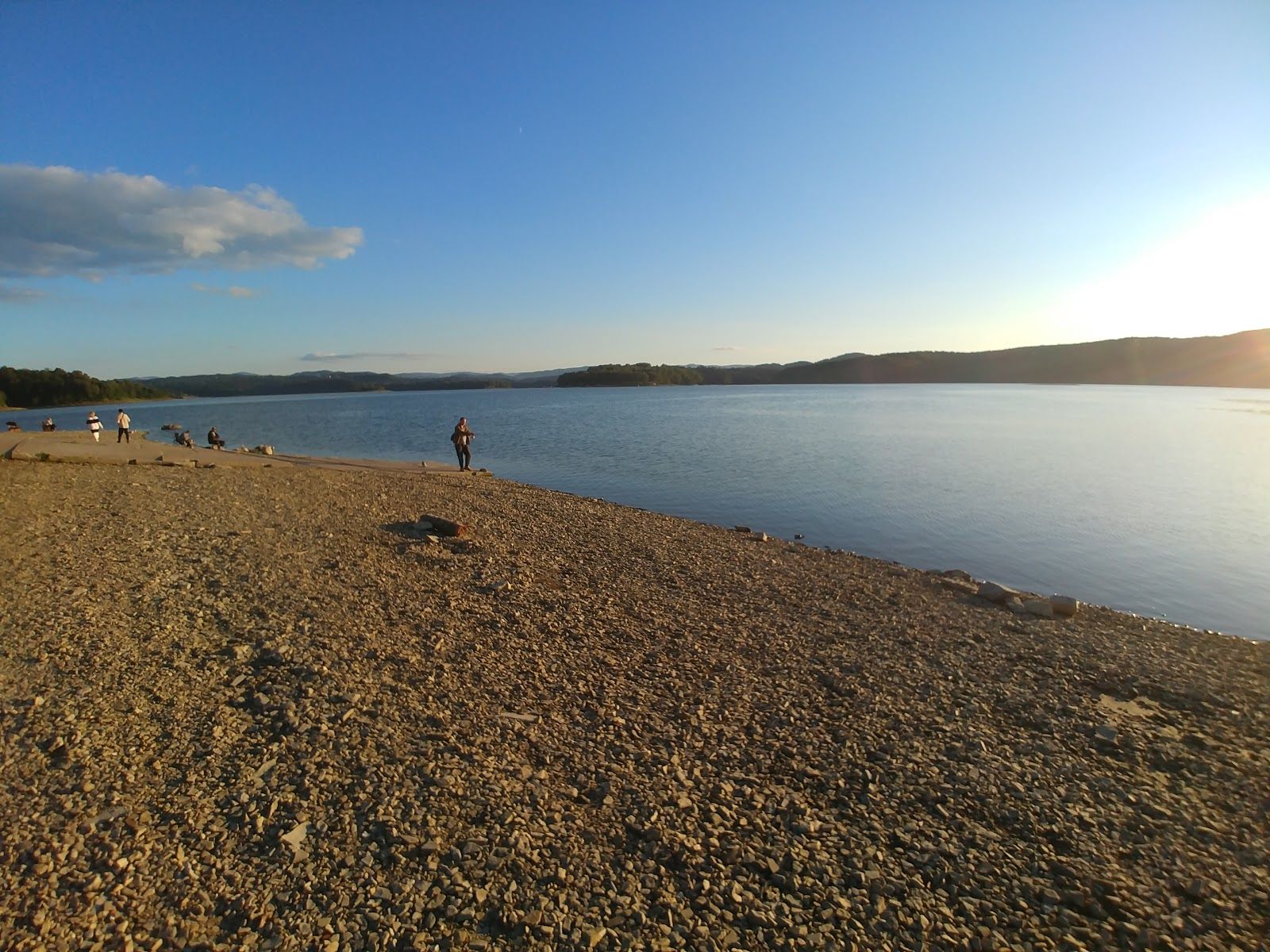 Lake Solina beach, Solina, gmina Solina, Lesko County, Subcarpathian Voivodeship, Poland