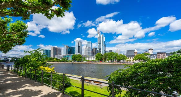 Photo of Frankfurt am Main Skyline.