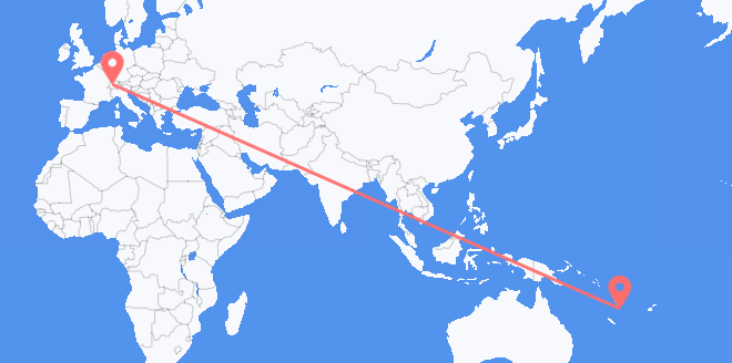 le Vanuatu pour le Suisse