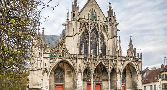 Gothic Basilica Saint Urbain of Troyes - France, Aube