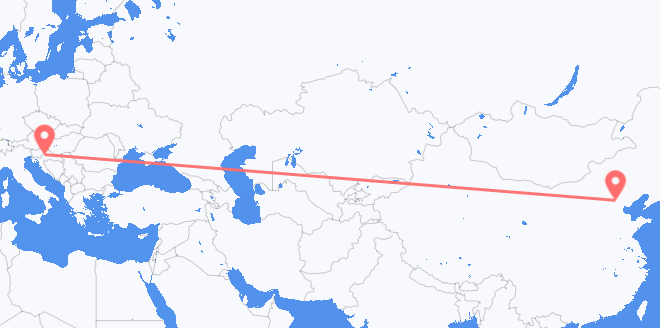 中国 目的地 克罗地亚