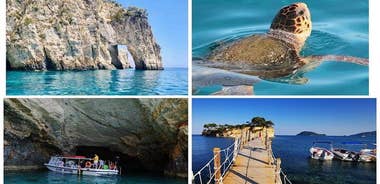 Zakynthos: Marathonisi, Cameo Island and Keri Caves Tour