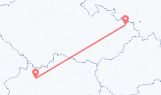 Train tickets from Hörsching to Ostrava