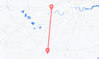 Train tickets from Mole Valley to Kew
