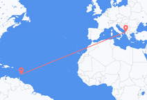 布里奇顿 到地拉那