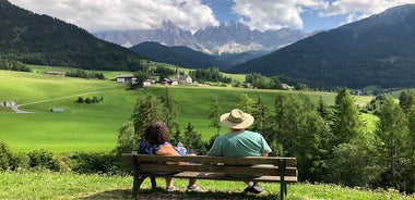 From Bolzano: Private Tour of Dolomites in Mount Seceda and Funes Valley