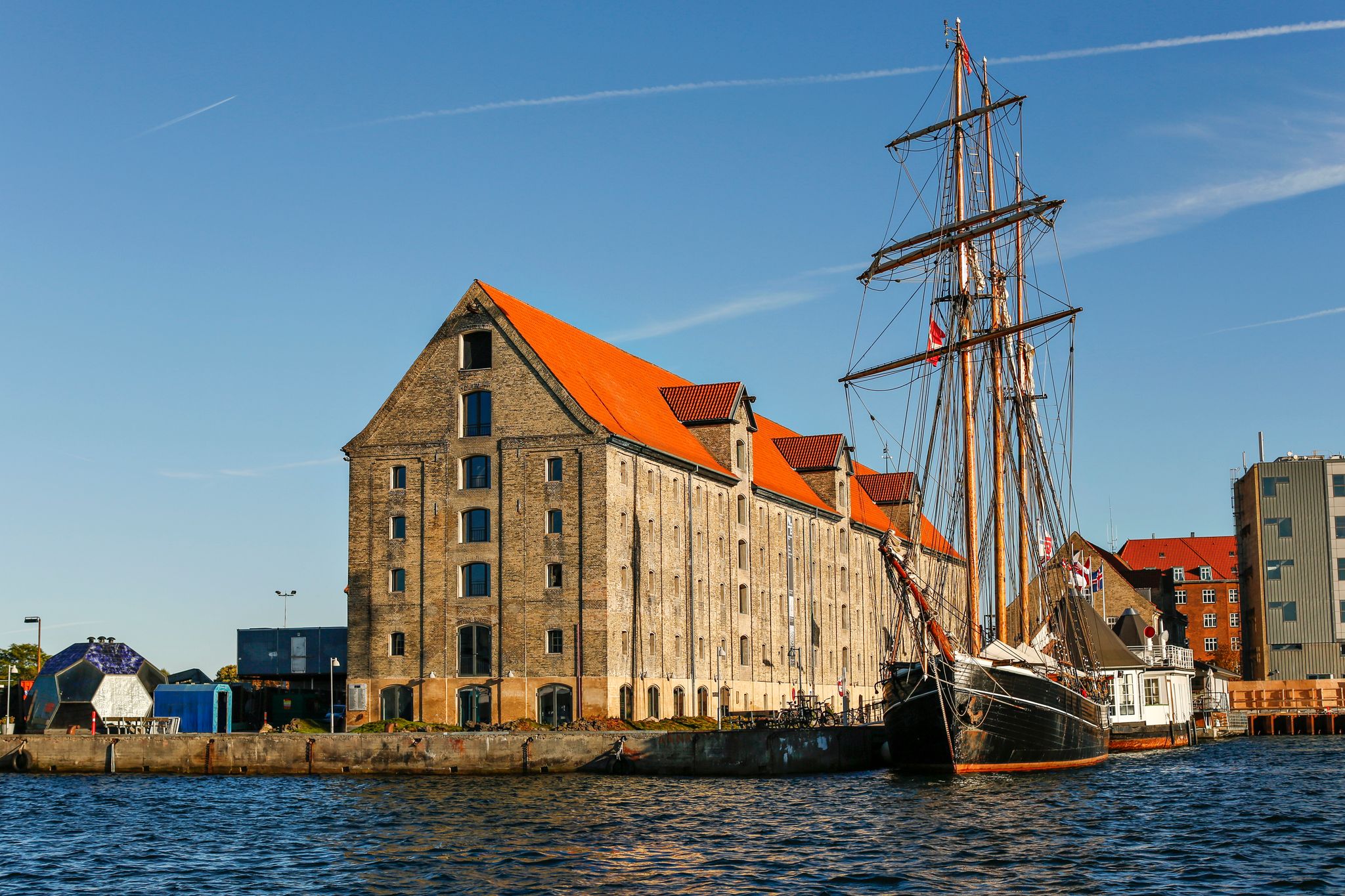 Photo of the cultural Center North Atlantic House, Copenhagen-Denmark.