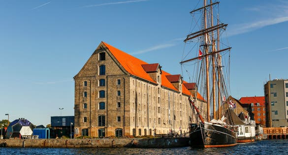 Photo of the cultural Center North Atlantic House, Copenhagen-Denmark.