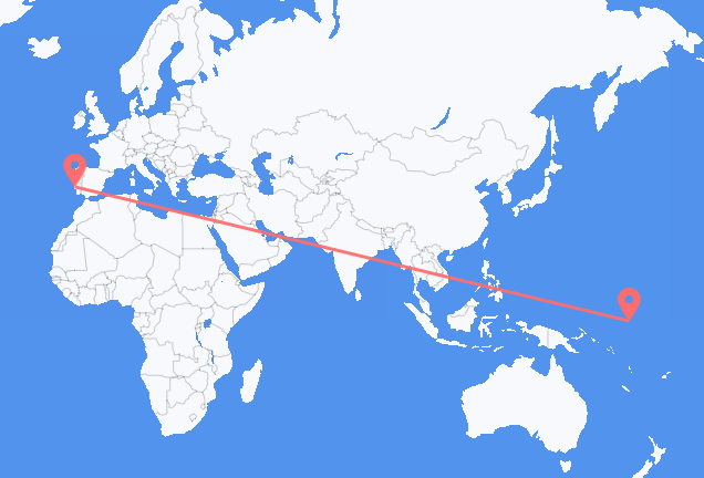 frá Yaren til Lissabon