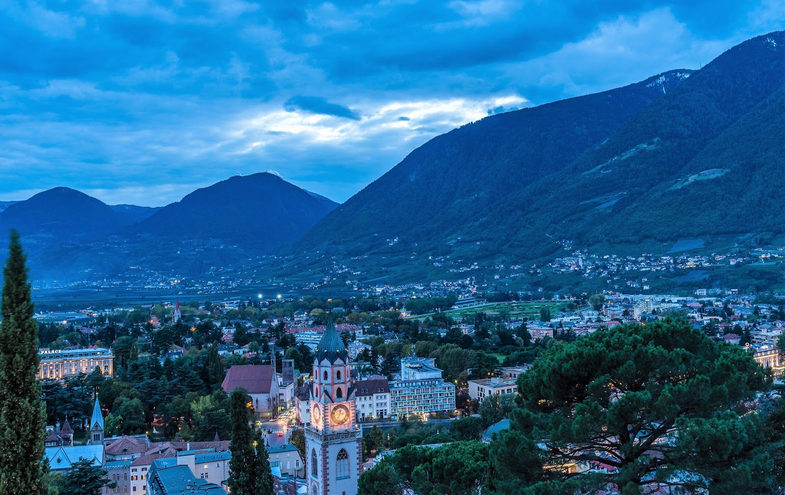 St. Nicholas' Church, Meran - Merano, Burggrafenamt - Burgraviato, South Tyrol, Trentino-Alto Adige/Südtirol, Italy