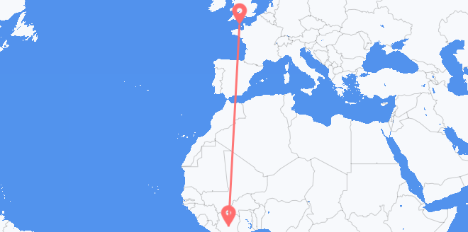 Côte d’Ivoire pour Guernesey