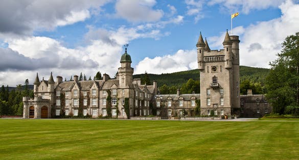 Photo of balmoral Castle, Aberdeen, Scotland.