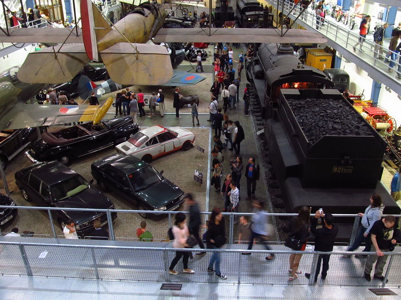 Photo of interior National Technical Museum, Prague, Czechia.