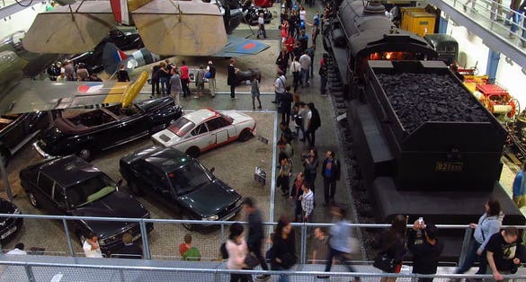 Photo of interior National Technical Museum, Prague, Czechia.