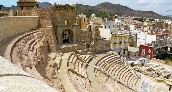 Photo of Roman theater in Cartagena,Spain.