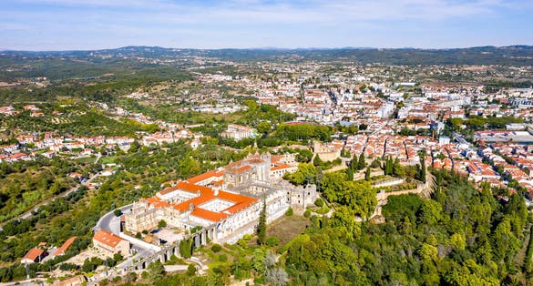 The Convent of the Order of Christ. UNESCO world heritage in Tomar, Portugal