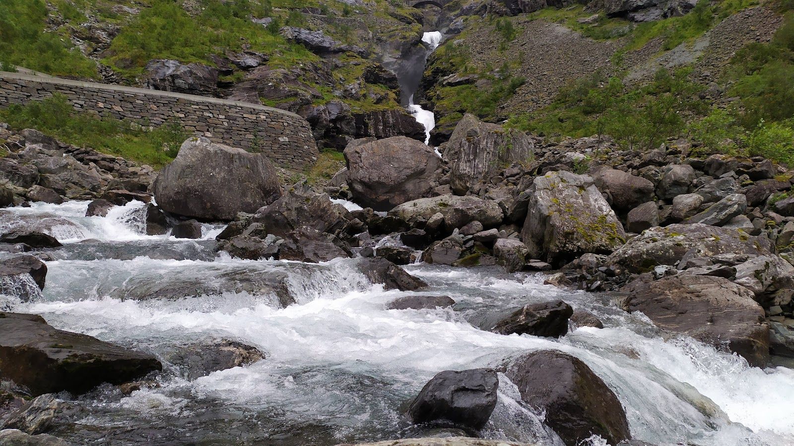 Trollstigen foothill viewpoint, Rauma, Møre og Romsdal, Norway