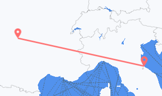 Train tickets from Limoges to Rimini