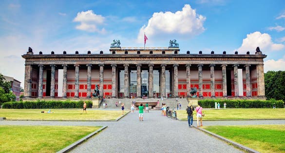 Altes Museum German Old Museum on Museum Island,Mitte.Berlin,Germany