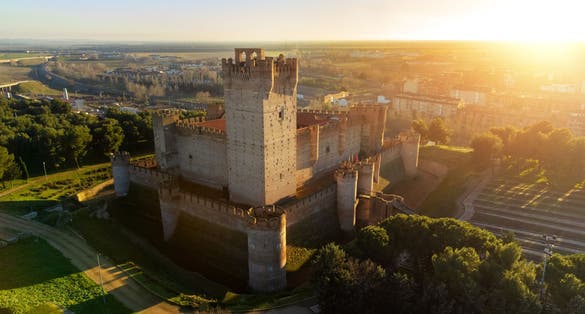  Castle La Mota Valladolida,Spain.
