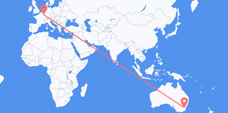 澳大利亚 到卢森堡市
