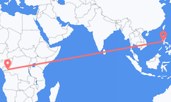 Kinshasa to Manila