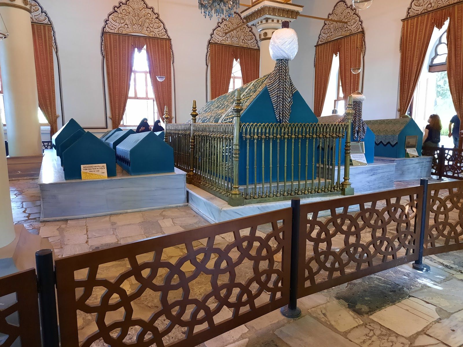 tomb of the Osman Gazi, Osmangazi Mahallesi, Osmangazi, Bursa, Marmara Region, Turkey