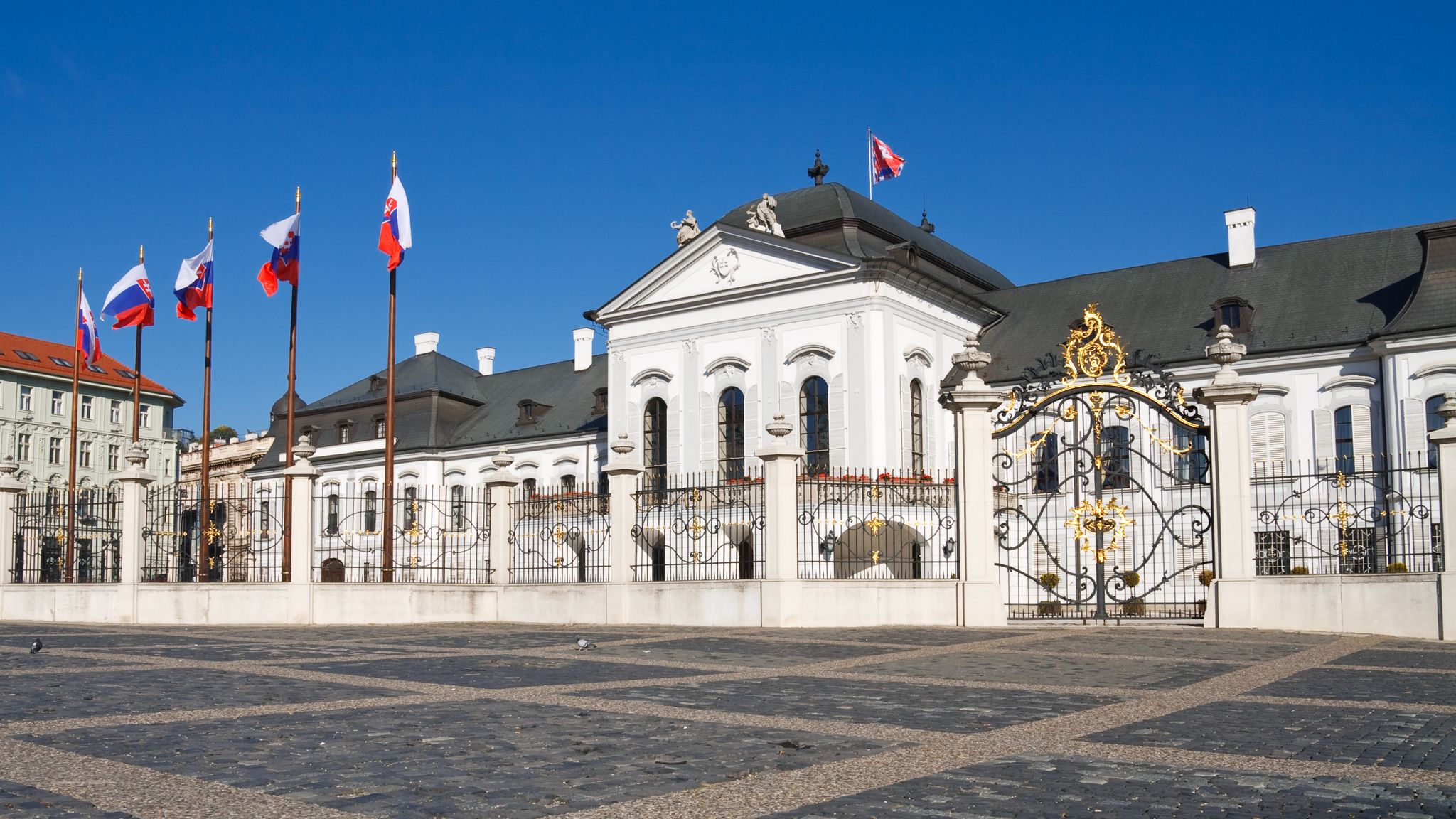 Photo of Grassalkovich Palace (Grasalkovicov Palac), Bratislava, Residence of the President of Slovakia.