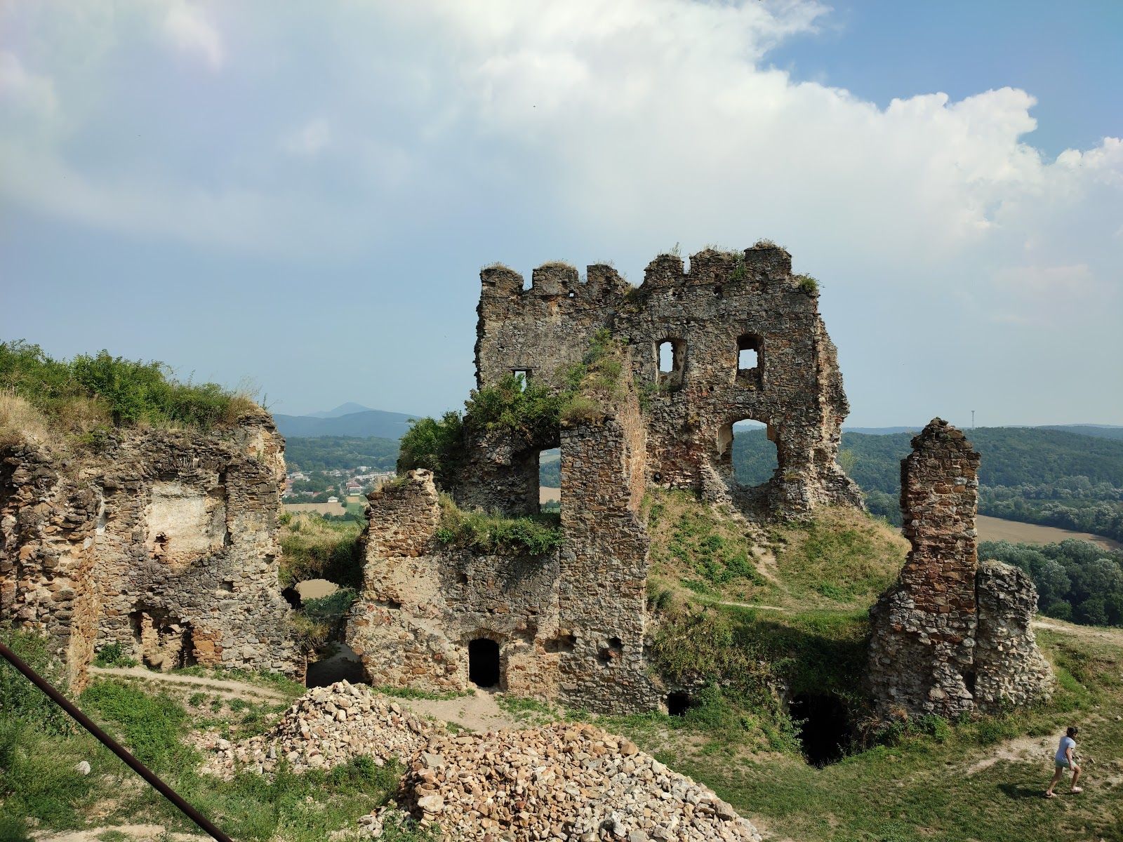 Castle Čičva, Sedliská, District of Vranov nad Topľou, Region of Prešov, Eastern Slovakia, Slovakia