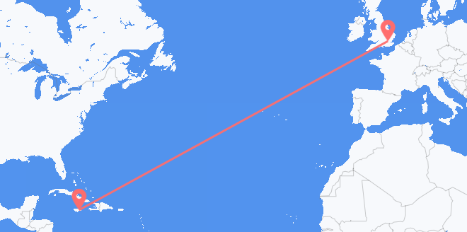 牙买加 目的地 英国