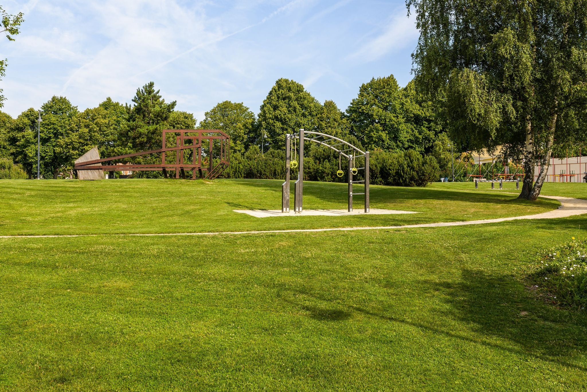 photo of VIEW OF Parc Georges Henri Woluwe-Saint-Lambert Belgium.