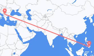 Pristina to Davao City