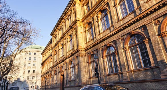 Photo of Austrian Museum of Applied Arts in Vienna, the MAK .