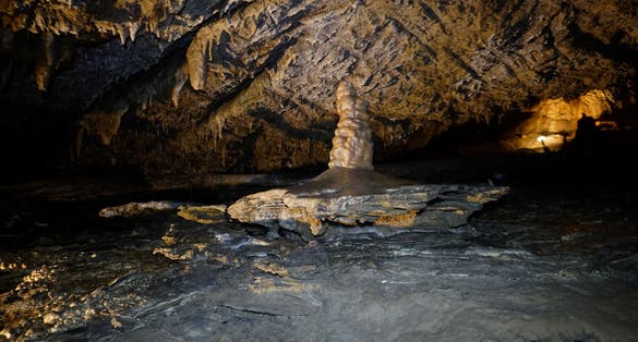 PHOTO OF Demanova Cave of Freedom or Demänovská Cave of Liberty Discovered in 1921 and opened to the public in 1924, it is the most visited cave in Slovakia.