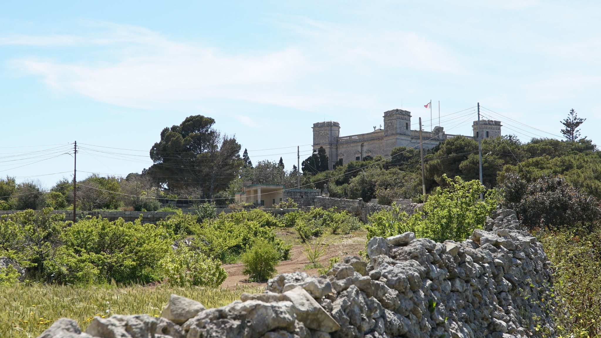 San Anton Palace (residence of president) at Attard. Malta.