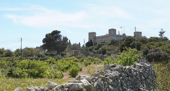 San Anton Palace (residence of president) at Attard. Malta.